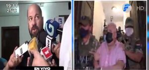 Trasladan a exdiputado Ozorio hasta la base de la Senad | Noticias Paraguay