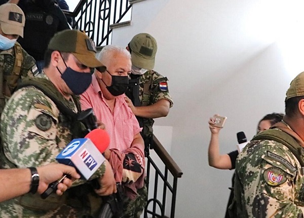 Imputarán a Ozorio por hechos punibles relacionados al narcotráfico