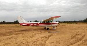 La Nación / Grupo comando intentó robarse una avioneta