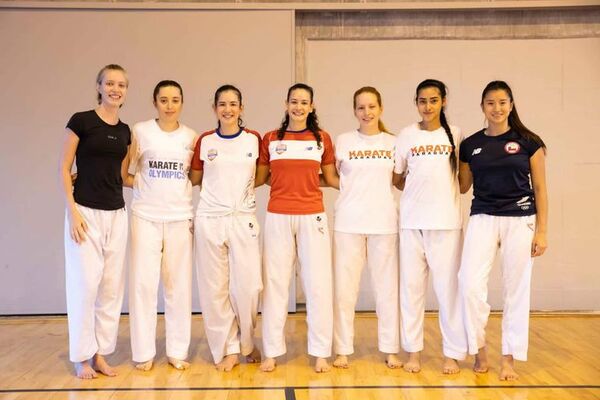 Participación paraguaya en un gran evento de karate - Polideportivo - ABC Color