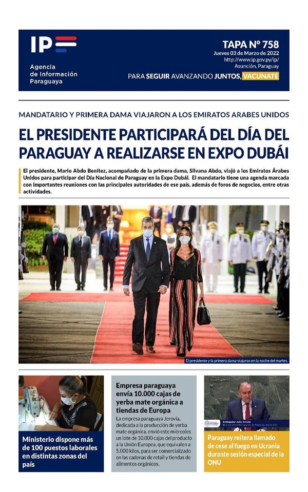 Portadas de este jueves 3 de marzo de 2022
