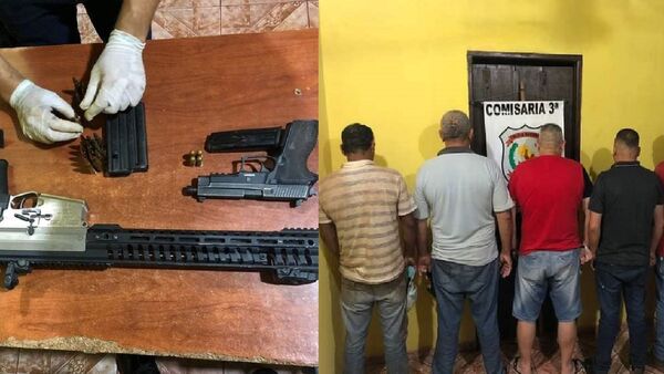 Ex intendente de Zanja Pytã fue detenido con armas de guerra