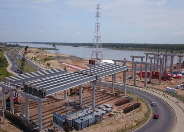 Diario HOY | Inicia hormigonado de la base para atirantado de la Costanera Norte