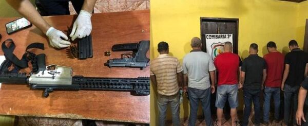Cayó el exintendente de Zanja Pytã y otras seis personas por transportar armas