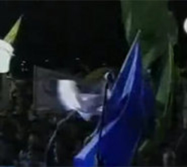 Masiva marcha de efrainistas contra el fraude liberal - Paraguay.com
