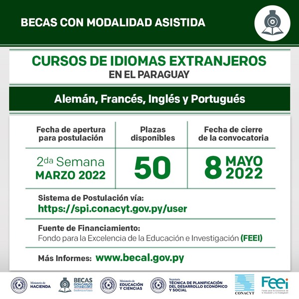 Becal pone a disposición becas para estudiar inglés, alemán, francés y portugués - .::Agencia IP::.