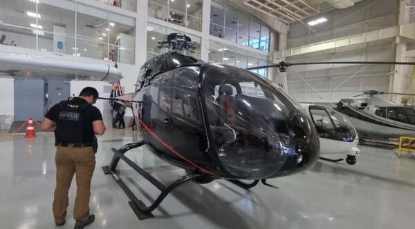 Incautan un helicóptero que sería propiedad del ex diputado Ozorio - Noticiero Paraguay