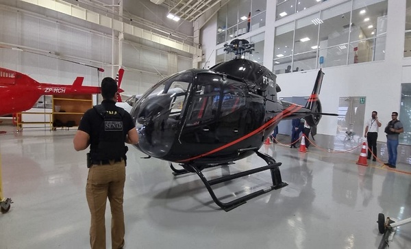 Operativo «A Ultranza PY»: Incautan helicóptero que sería propiedad del ex diputado Ozorio