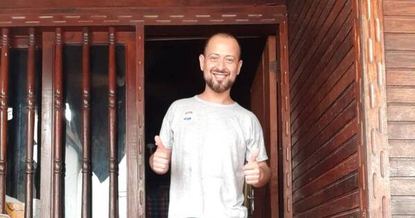 La Nación / Cumpliendo el sueño de caminar: Dante Flecha supera las secuelas del cáncer
