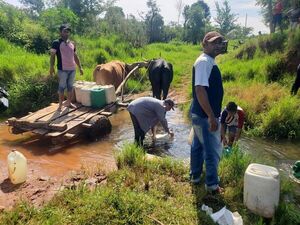 Pobladores sufren por falta de agua potable en Tava’i - Nacionales - ABC Color
