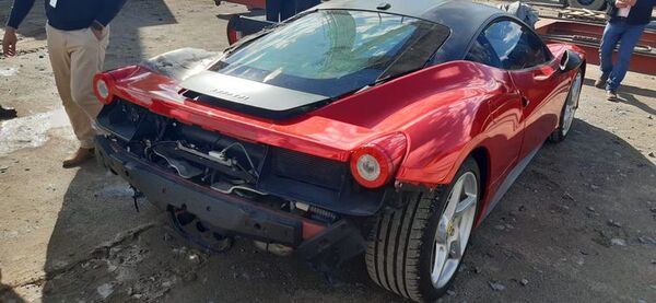 Ferrari incautado en Argentina: Aduanas dice que auto fue nacionalizado legalmente en Paraguay - Nacionales - ABC Color