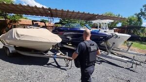 A Ultranza: Senad incauta tres lujosas lanchas de presuntos narcos