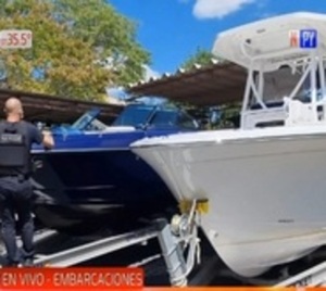 Incautan tres lujosas lanchas en el marco del operativo A Ultranza - Paraguay.com
