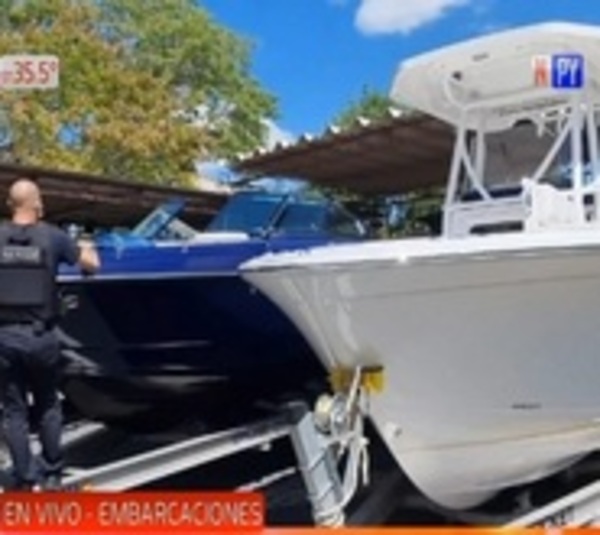 Incautan tres lujosas lanchas en el marco del operativo A Ultranza - Paraguay.com
