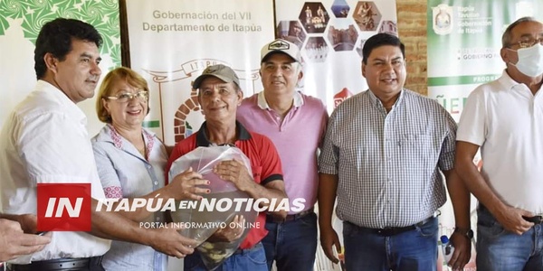 CNEL. BOGADO: GOBERNACIÓN REALIZÓ DIA DE CAPACITACIÓN Y ENTREGA DE ALEVINES - Itapúa Noticias