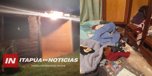 SORPRESIVO ROBO DOMICILIARIO EN ALBORADA, SAN RAFAEL DEL PARANÁ. - Itapúa Noticias