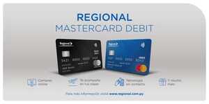 Con importantes beneficios Regional presenta sus nuevas tarjetas MasterCard Debit y MasterCard Debit Black