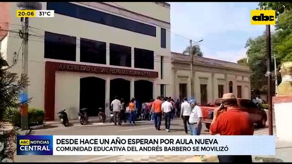 Desde hace un año esperan por aula nueva - ABC Noticias - ABC Color
