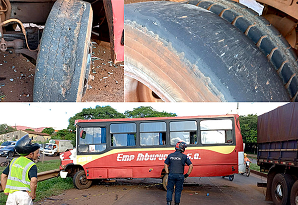 Bus chatarra ocasiona grave accidente y empresa se niega a asistir a víctimas - La Clave
