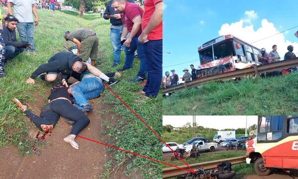 Volante de un ómnibus se desprende y causaviolentísimo accidente de tránsito en el Este – Diario TNPRESS