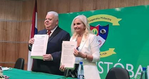 Ministra de la Senad firmó con Ozorio un convenio para prevenir el narcotráfico - Noticiero Paraguay