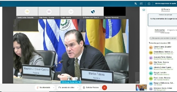 Reunión Anual del BID se realizará on line del 28 de marzo al 01 de abril de 2022
