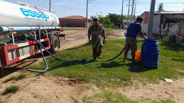 Essap continúa provisión de agua por Operativo Emergencia Hídrica - .::Agencia IP::.