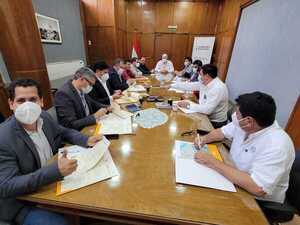 Concretan acuerdo para pavimentar 10 municipios de Caaguazú - .::Agencia IP::.