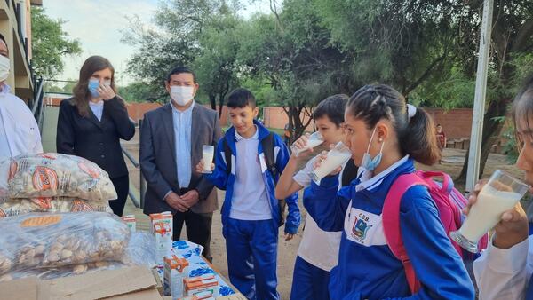 Destacan importante beneficio de alimentación en escuelas del chaco