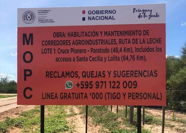 Diario HOY | "Ruta de la Leche": Habilitan mecanismo de atención para los usuarios