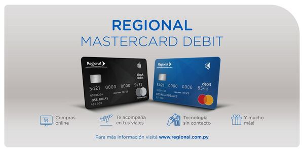 Banco Regional lanzó sus nuevas tarjetas