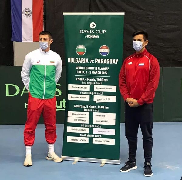 Diario HOY | Copa Davis: Paraguay sufre dos derrotas en el primer día de la serie con Bulgaria