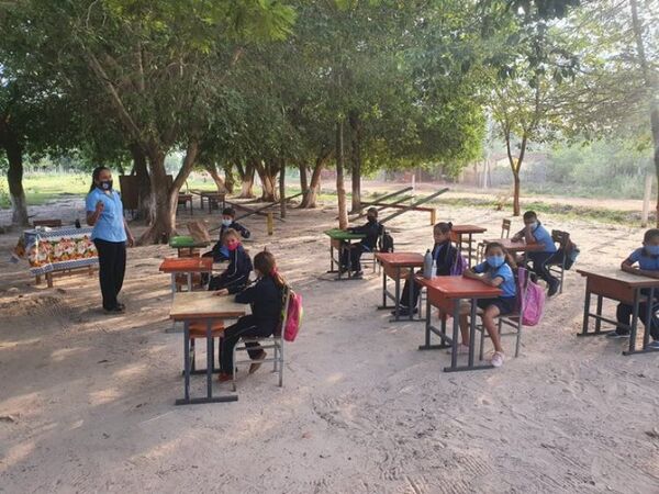 Concepción: Tras iniciar clases bajo árboles, MEC desembolsa dinero para reparación de escuela