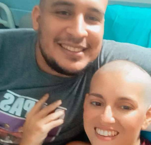 Crónica / Una historia de amor que conmovió a esta pareja y a todos en las redes