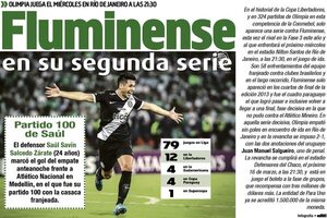 Fluminense en su segunda serie con Olimpia - Fútbol - ABC Color