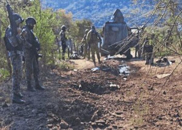 Armas bélicas en Michoacán ponen a ejército mexicano en pie de guerra