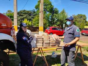Bomberos venden masa para traer un nuevo camión a Cambyretá