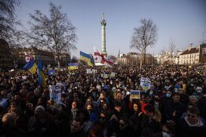 Con masivas manifestaciones capitales europeas piden a Rusia salir de Ucrania - Mundo - ABC Color