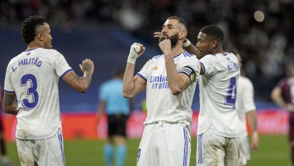 Real Madrid golea y llega con confianza al duelo ante PSG