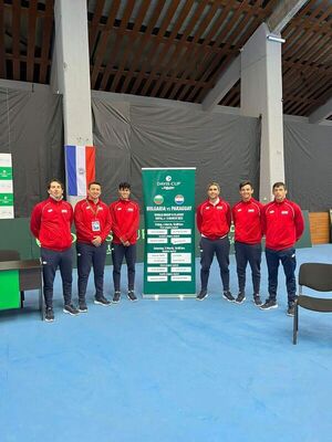 Team paraguayo pierde la serie contra Bulgaria por el Grupo Mundial II de la Copa Davis de tenis - Polideportivo - ABC Color
