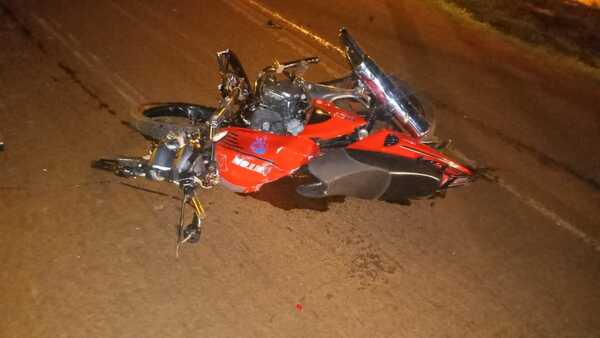 Motociclista fallece en accidente sobre la Ruta PY06 en Tomás Romero Pereira