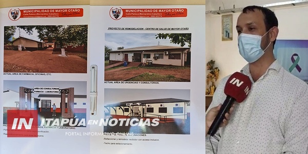 INTENDENTE DE MAYOR OTAÑO PRESENTÓ PROYECTO DE INVERSIÓN PARA EL CENTRO DE SALUD - Itapúa Noticias