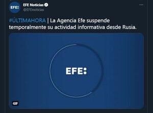 Medios internacionales suspendieron su labor informativa en Rusia - El Independiente