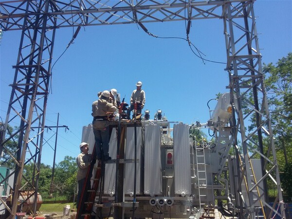 Subestación de Itauguá: el 95% de usuarios afectados ya cuentan con energía - .::Agencia IP::.