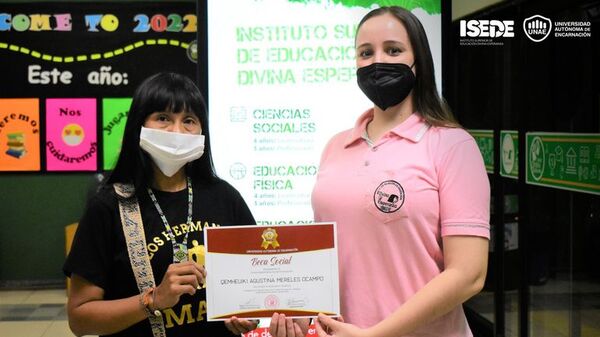 Conceden beca a maestra de la comunidad Maká de Encarnación - Nacionales - ABC Color