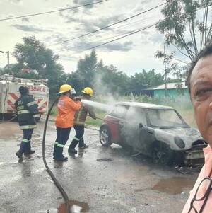Crónica / Como por cosa del "demoño" ardió en llamas una "joyita"