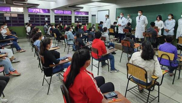 Este lunes inician exámenes de ingreso a carreras de kinesiología y área quirúrgica - .::Agencia IP::.