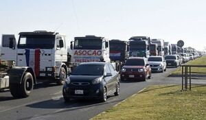 Camioneros se movilizarán desde hoy en Asunción y Central