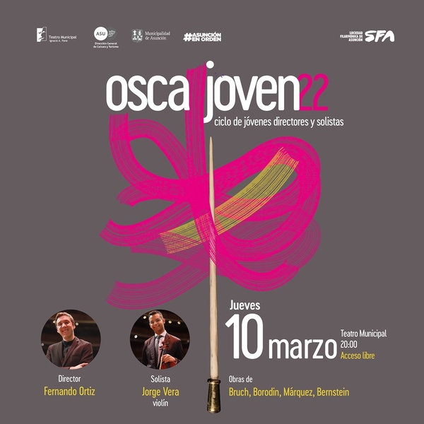 Nuevo concierto del ciclo OSCA Joven llega al Ignacio A. Pane - .::Agencia IP::.