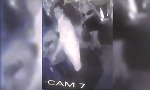 Hombre tiró copa de vidrio y le cortó la frente - OviedoPress